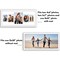 Americanflat 12x28 Collage Picture Frame - Fits One 8x10 Photo, Two 4x6 Photos, and Two 5x7 Photos or One 12x28 Photo